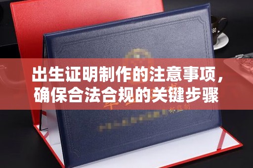 寿宁出生证明制作的注意事项，确保合法合规的关键步骤