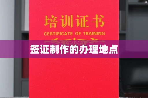 寿宁签证制作的办理地点