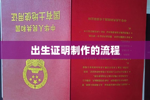 寿宁出生证明制作的流程